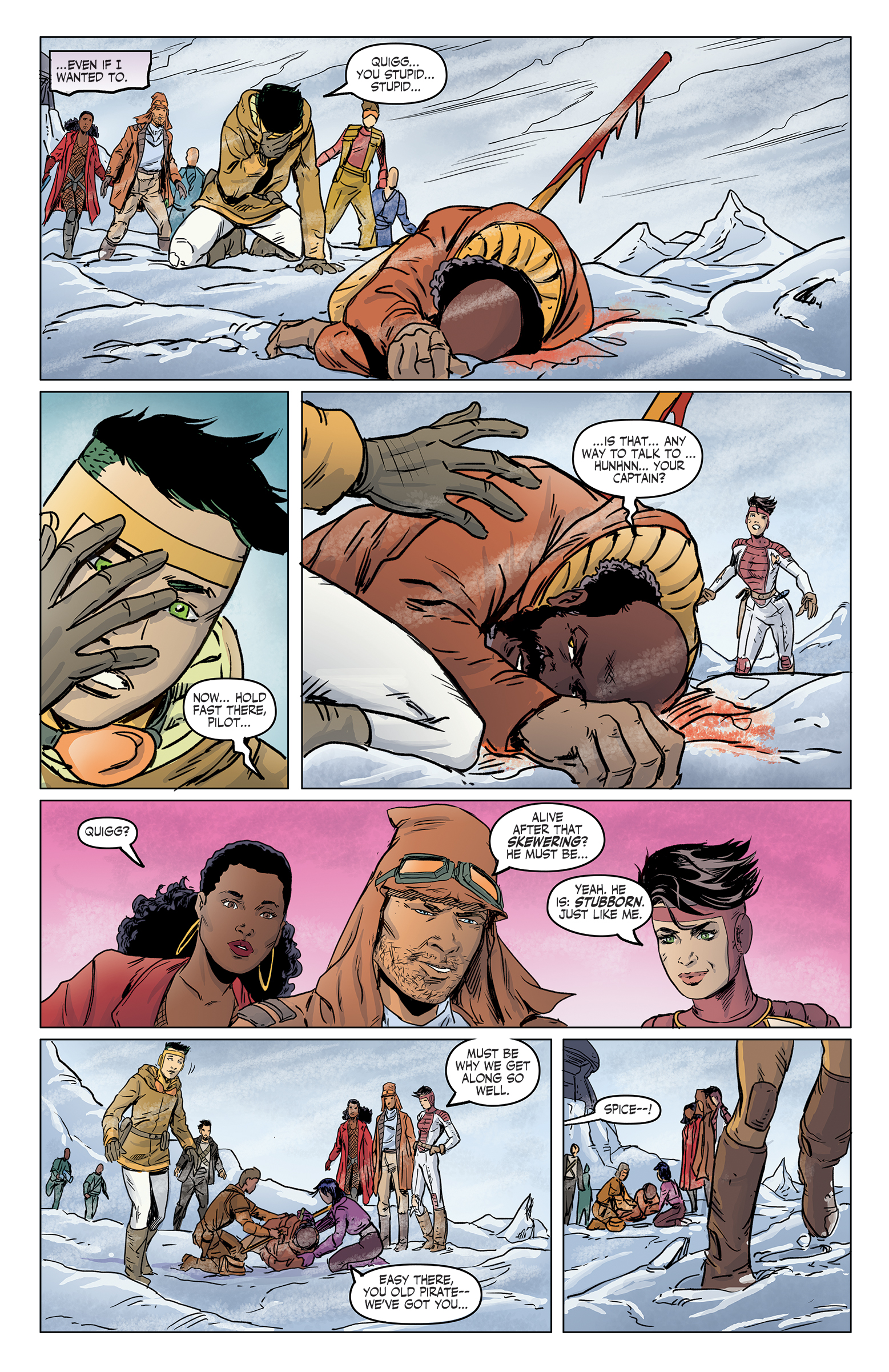 Blood in the Wind page 74